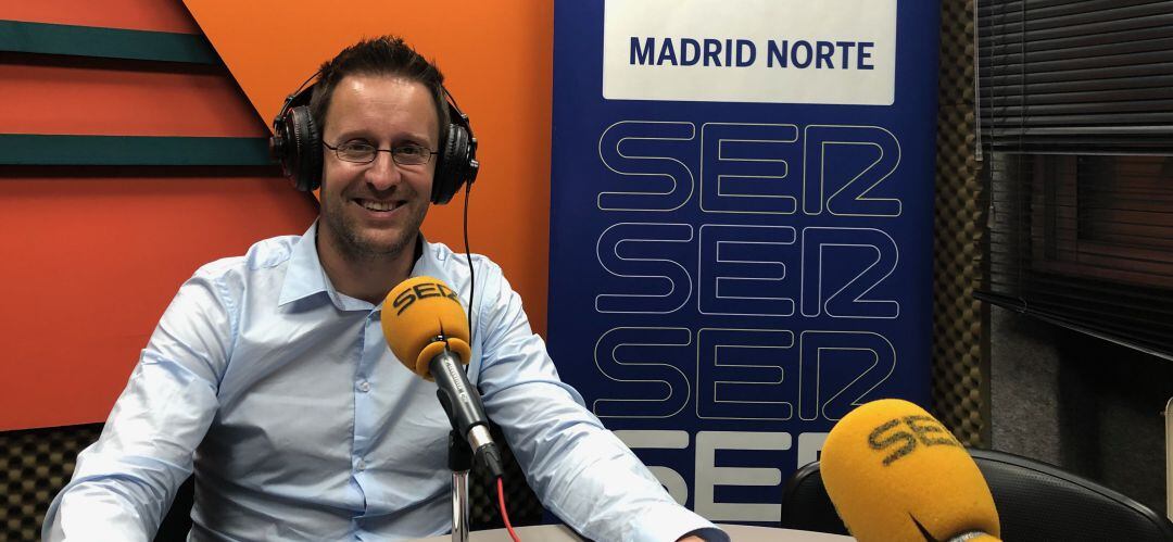 Juan Jesús Valle, alcalde de Algete en los estudios de SER Madrid Norte