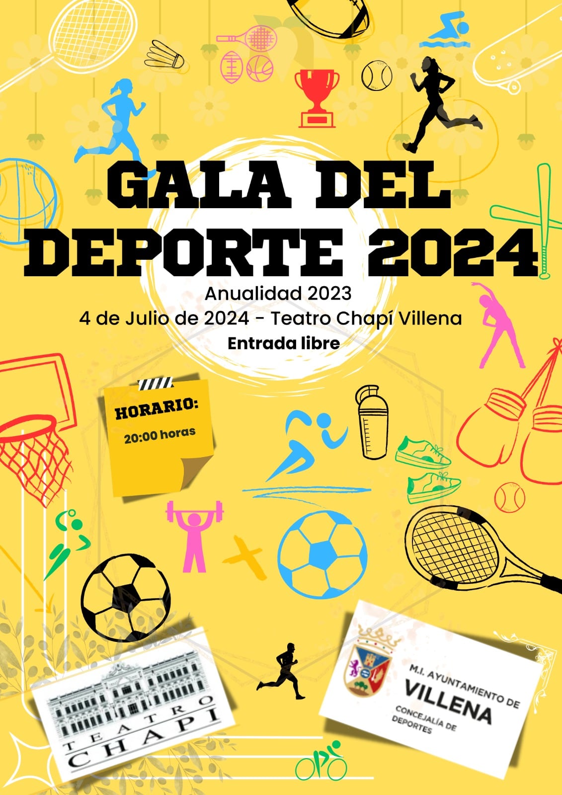 Cartel de la gala