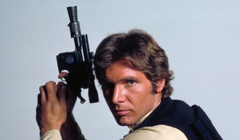 El blaster de Han Solo, a subasta.