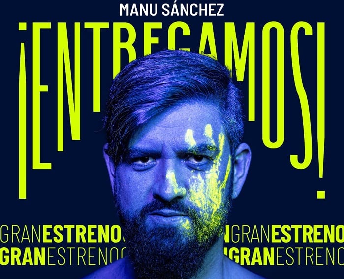 Cartel de la obra de Manu Sánchez