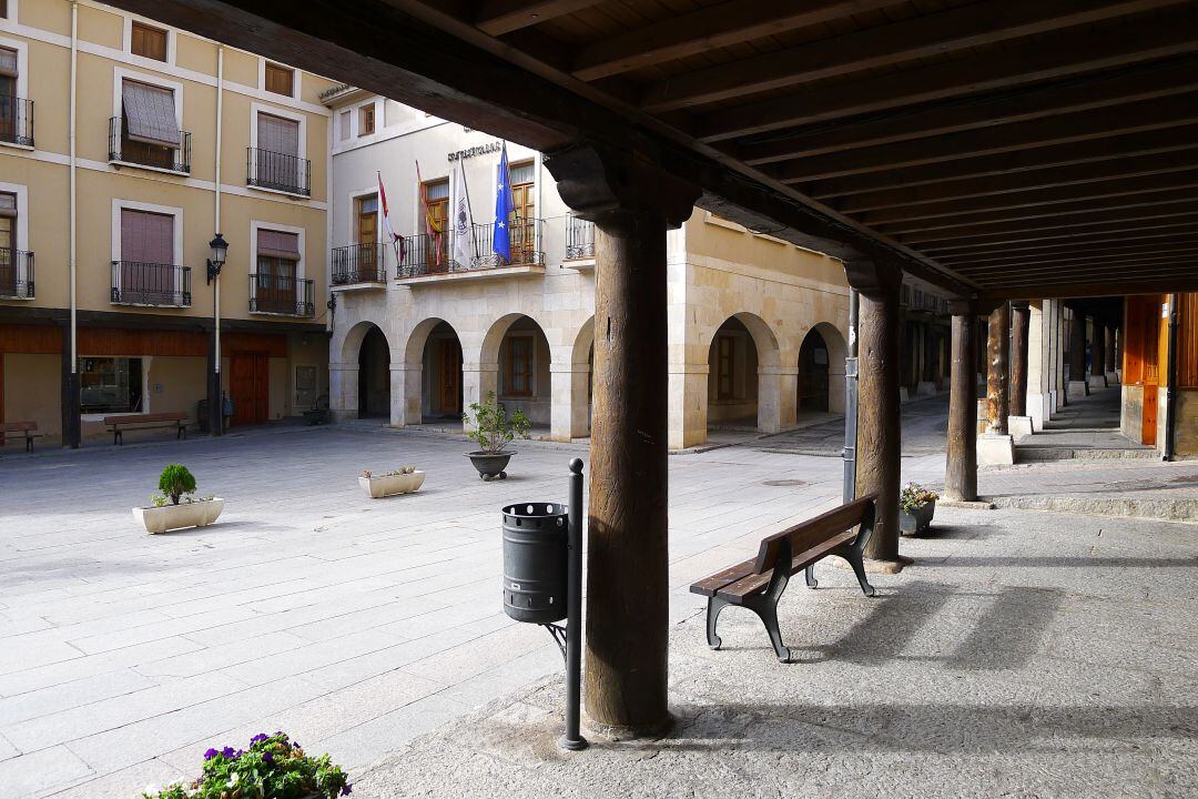 Soportales de la Plaza Mayor de San Esteban