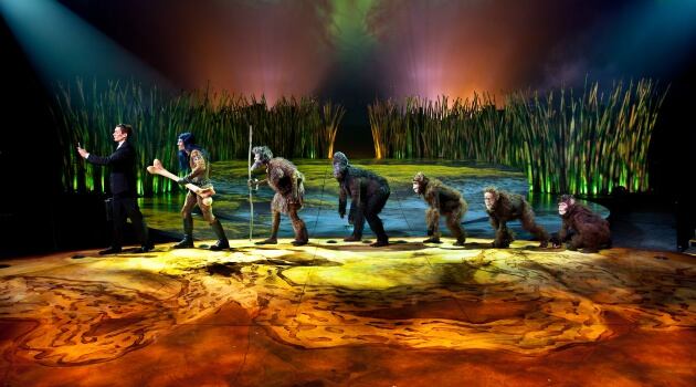 Otro de los números de 'Tótem', que retrata la evolución.