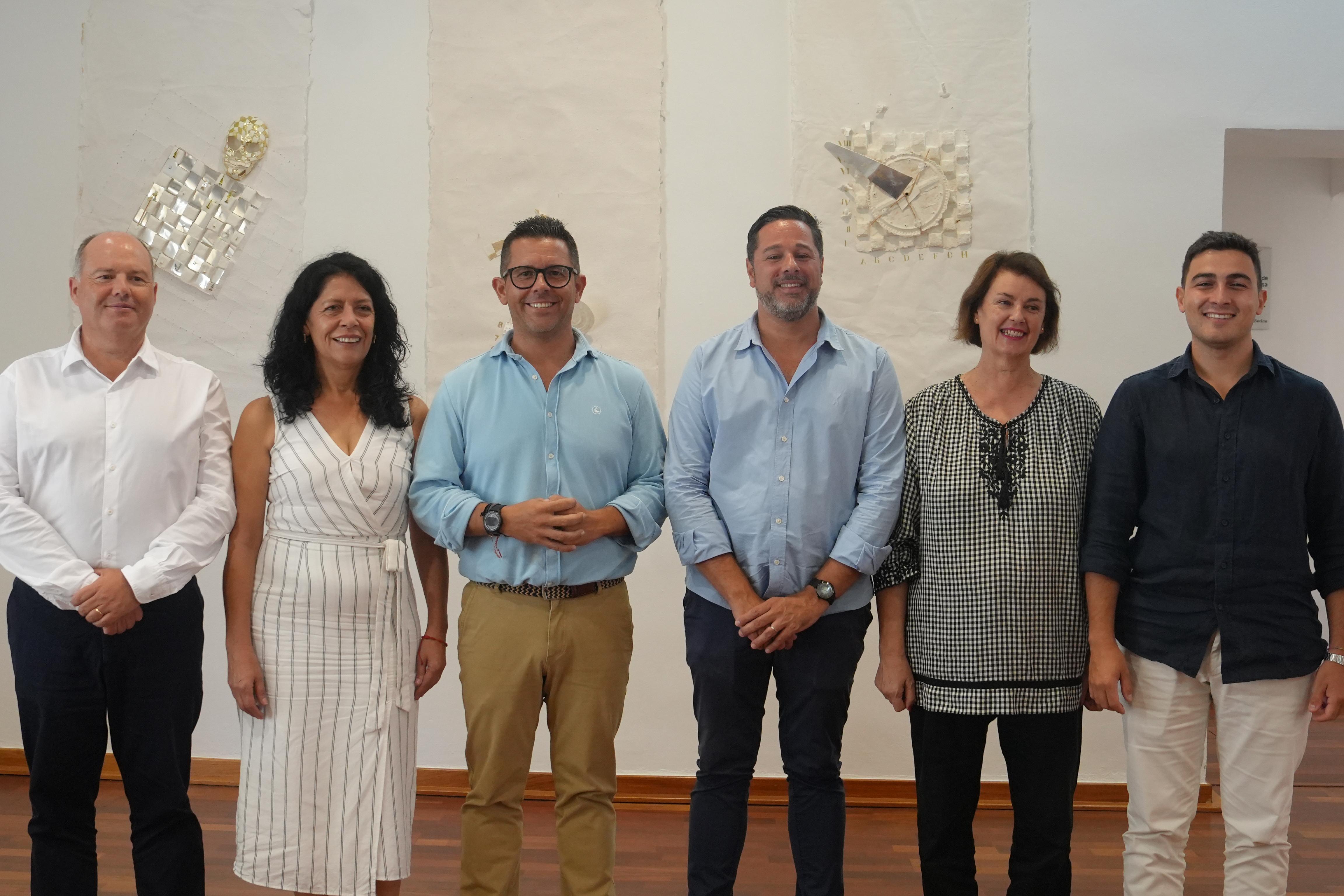 El alcalde de Ibiza con los ediles que asumen nuevas áreas