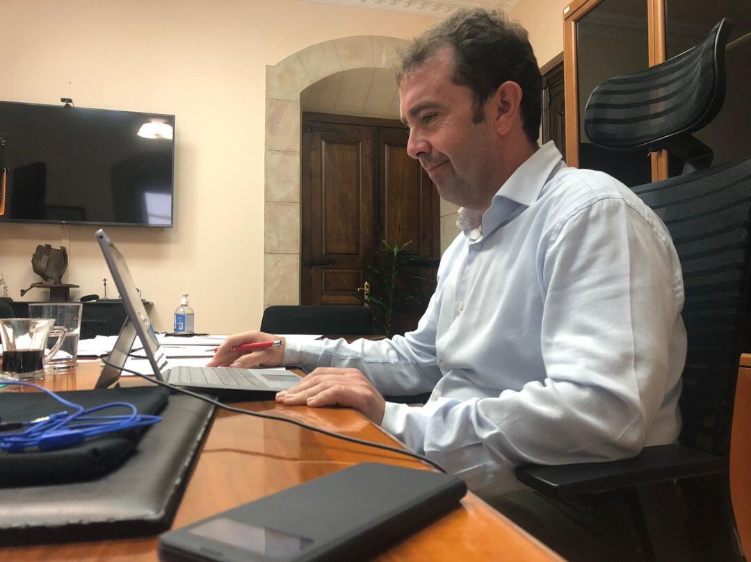 Juan Carlos Abascal, alcalde de Ermua 