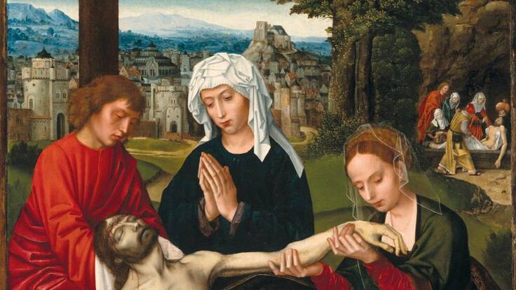 Piedad al pie de la cruz