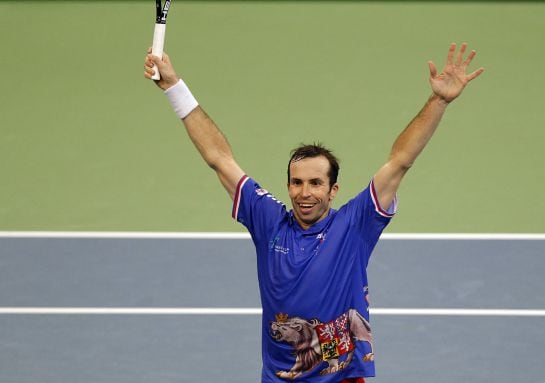 Stepanek gana un punto en la final de la Davis