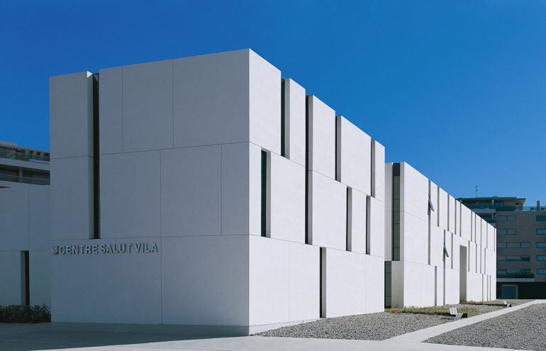 Centro de salud de Vila, donde la consellera Patricia Gómez ha explicado la llegada de nuevos ecógrafos 