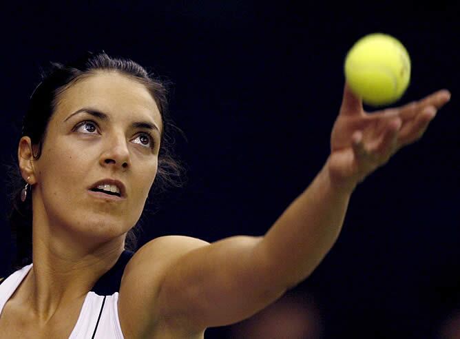 Nuria Llagostera, tenista española