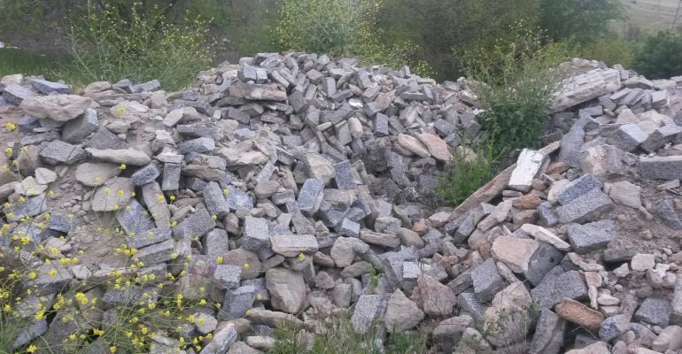 Acopio de material de obras para reutilizar en Tres Cantos