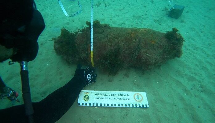 Bomba encontrada en El Rinconcillo