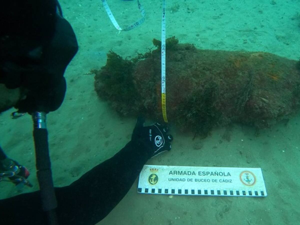 Neutralizan una bomba de aviación de la Segunda Guerra Mundial en Algeciras