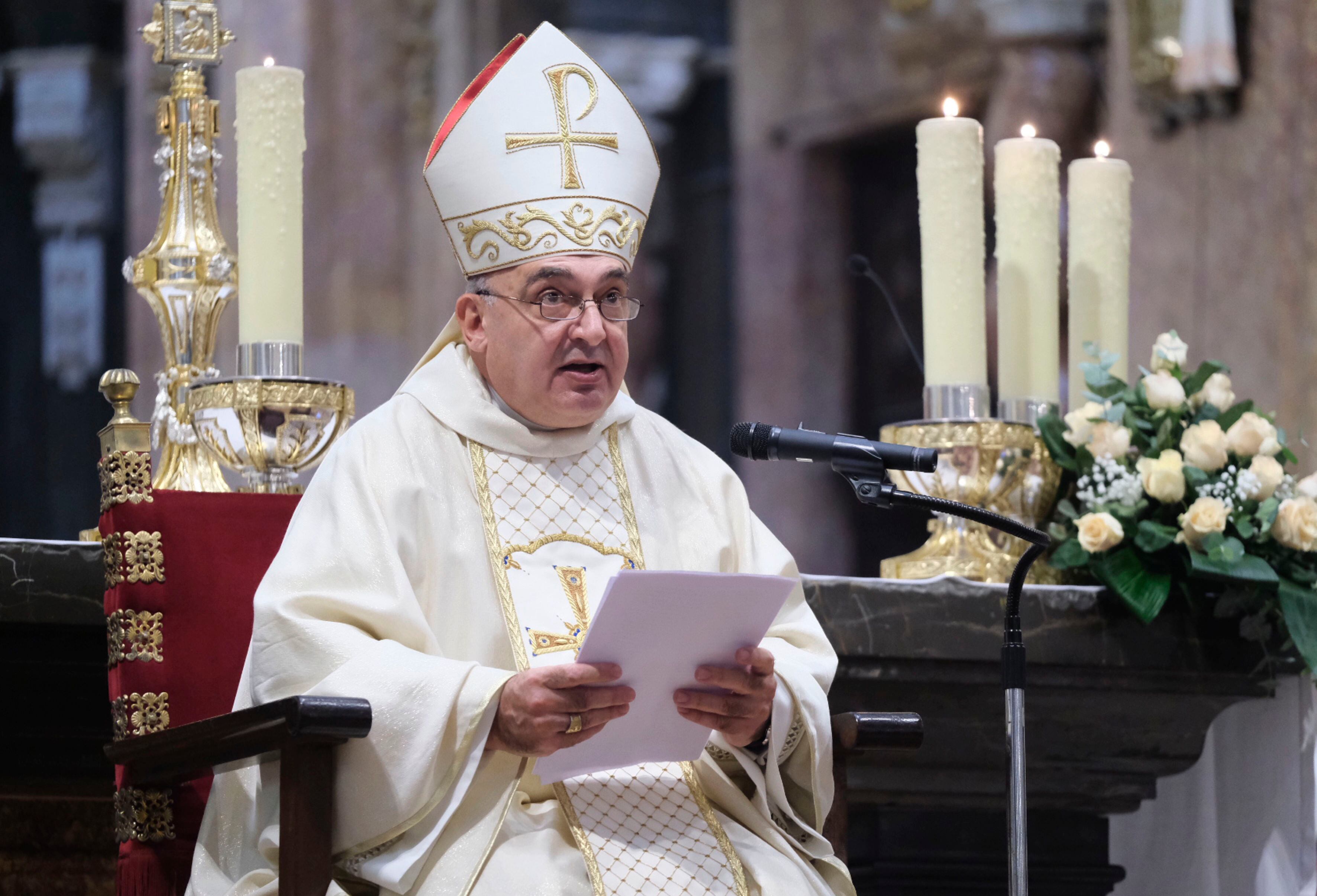 Primera homilía de Enrique Benavent como arzobispo de València en la catedral de la ciudad.