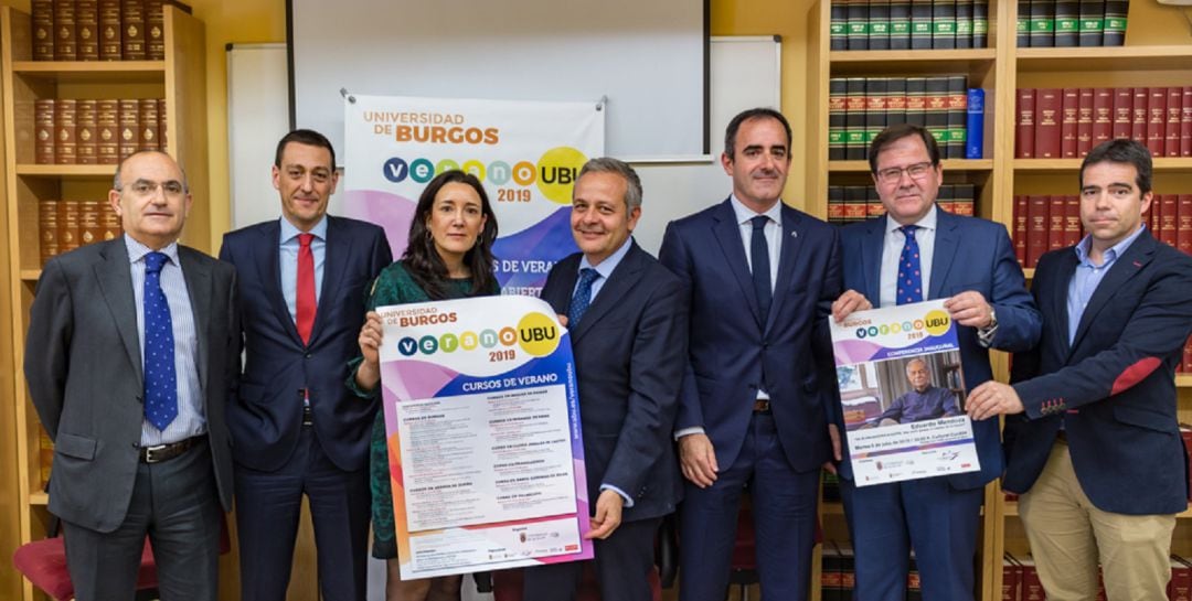 Organizadores y patrocinadores del veranoUBU 2019