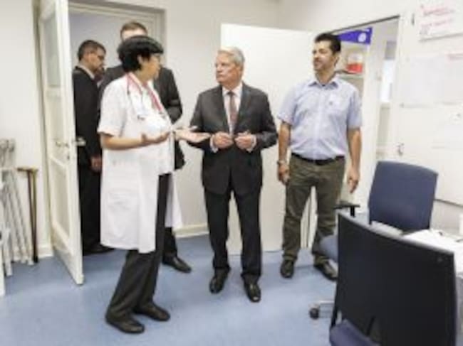 Visita del presidente alemán Joachim Gauck.