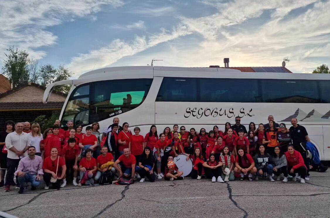 Afición segoviana en Rivas