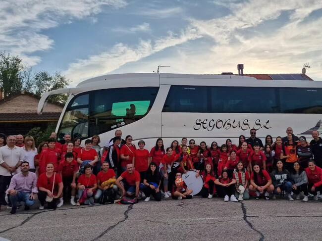 Afición segoviana en Rivas