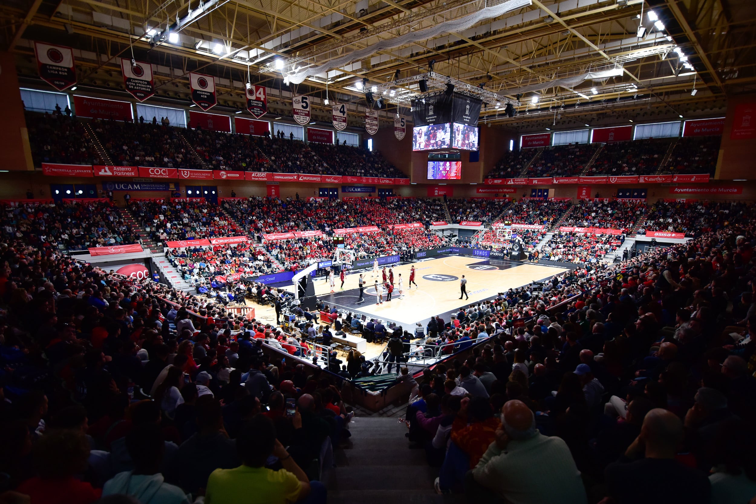 Foto de archivo del Palacio de los Deportes de Murcia