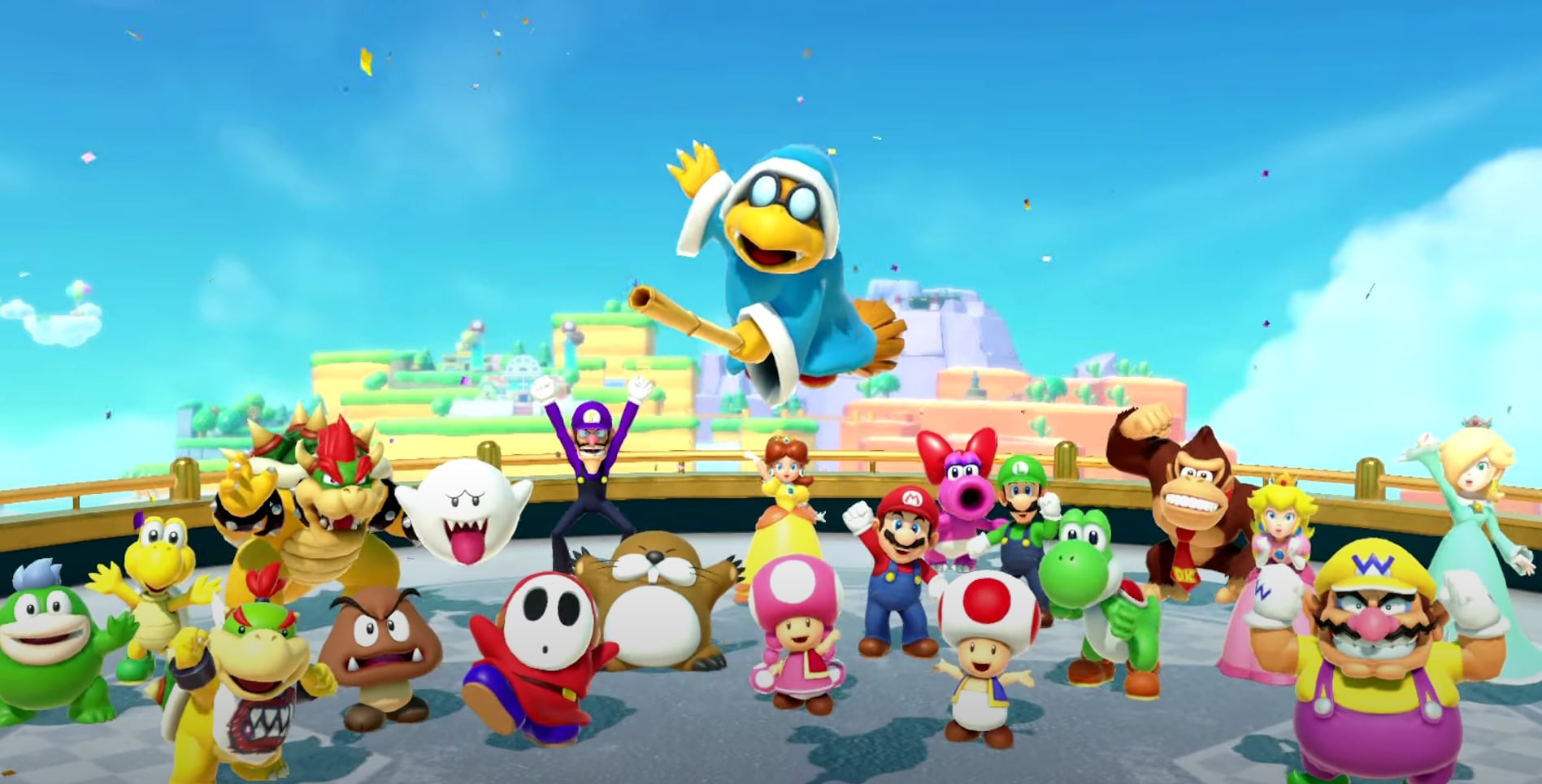 Personajes de Super Mario Party Jamboree.