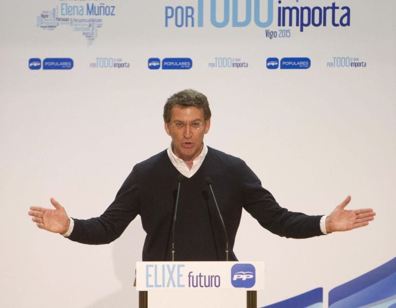 El presidente de la Xunta, Alberto Núñez Feijóo.