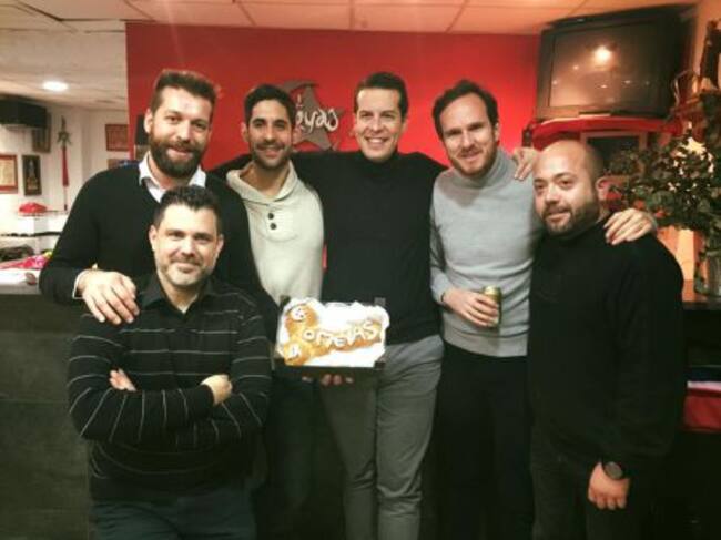 Con el Alcalde y amigo, Rubén Alfaro