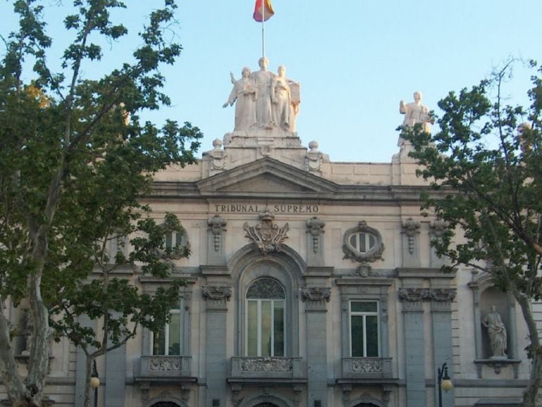 Fachada del Tribunal Supremo