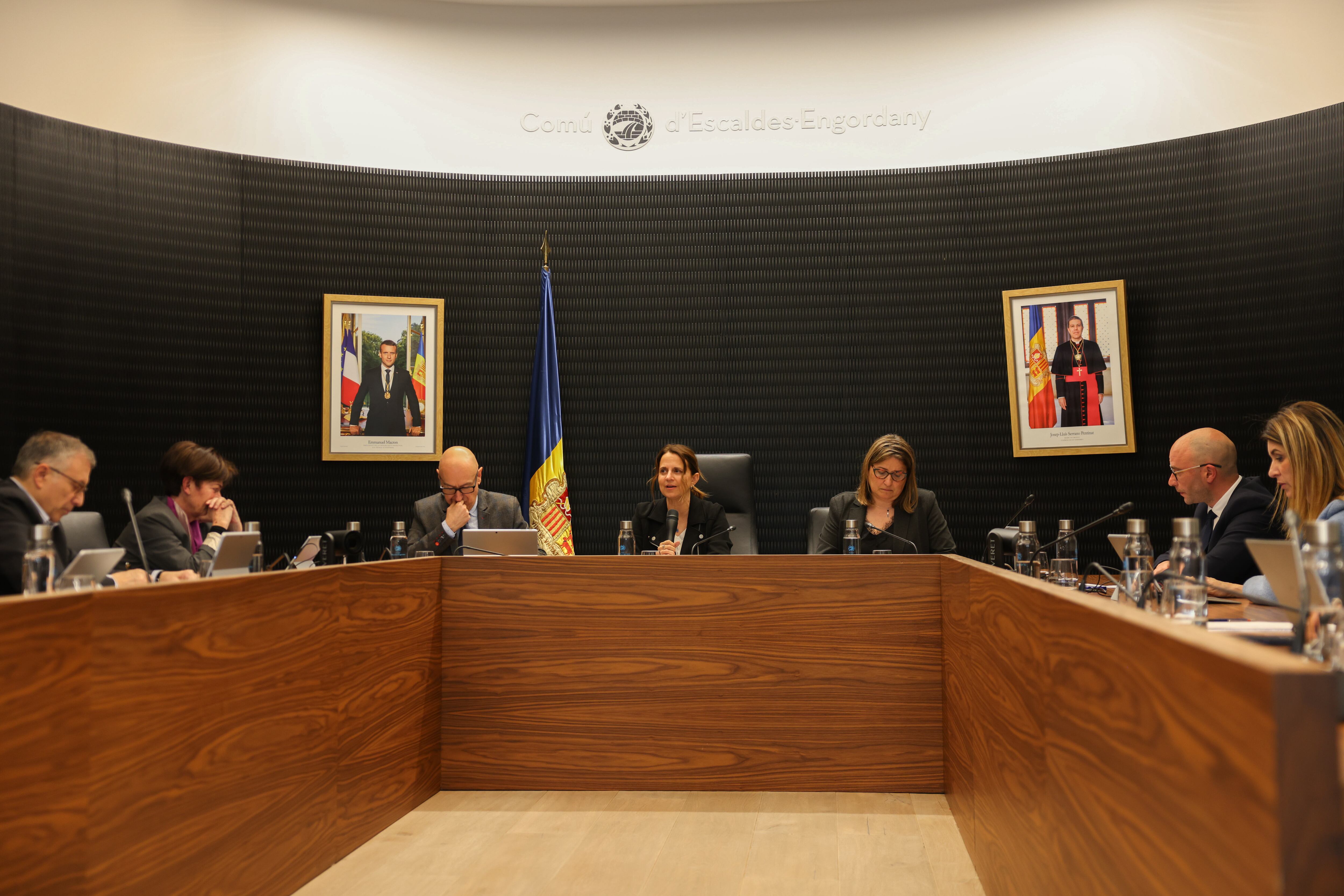 Sessió del Consell de Comú d'Escaldes-Engordany