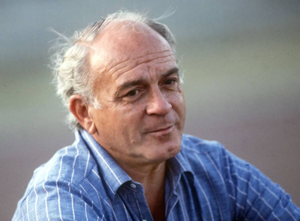 Alfredo Di Stéfano durante su etapa como entrenador