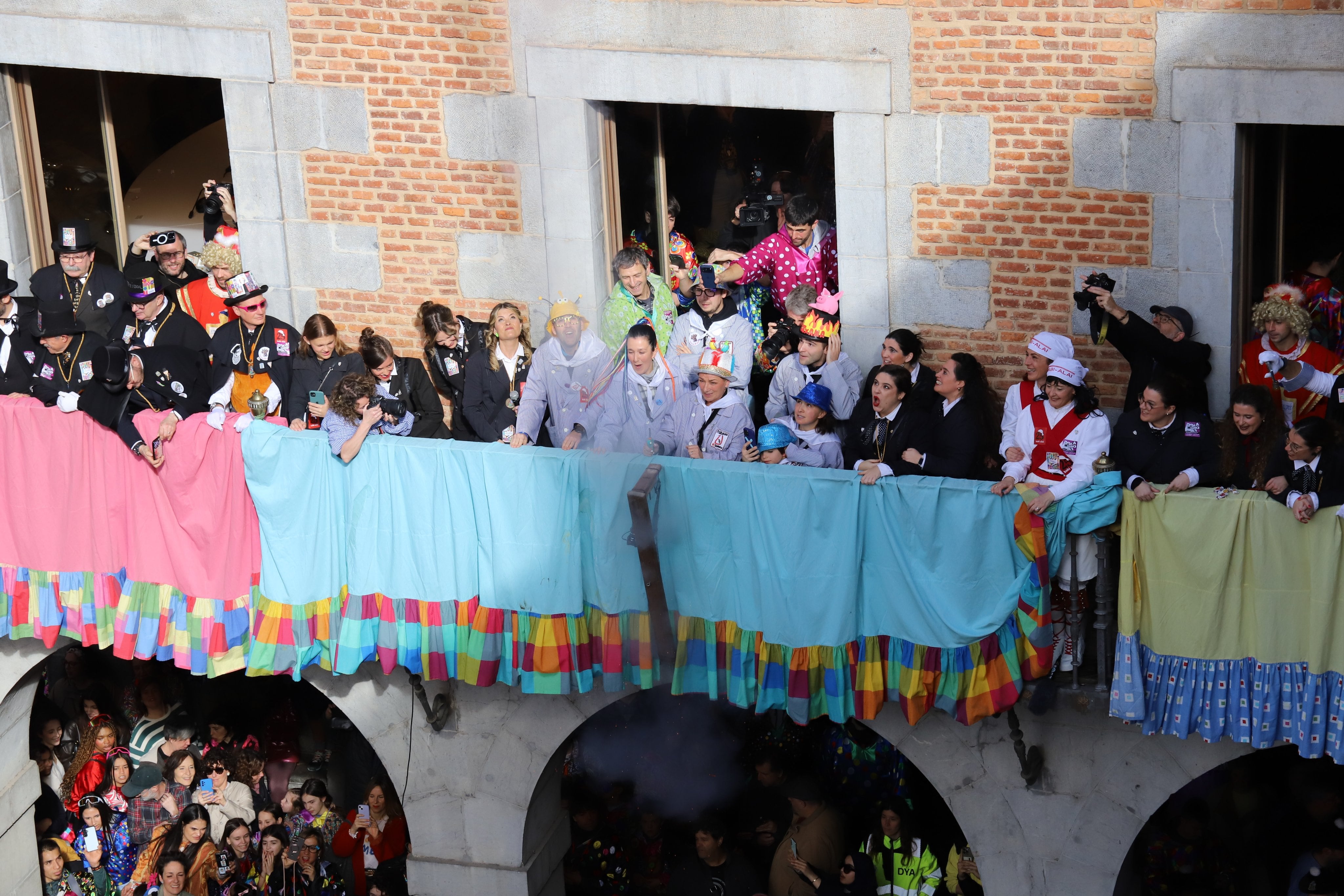 Txupinazo con el que se da inicio a los carnavales de Tolosa de 2026