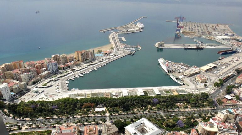 Imagen del Puerto de Málaga