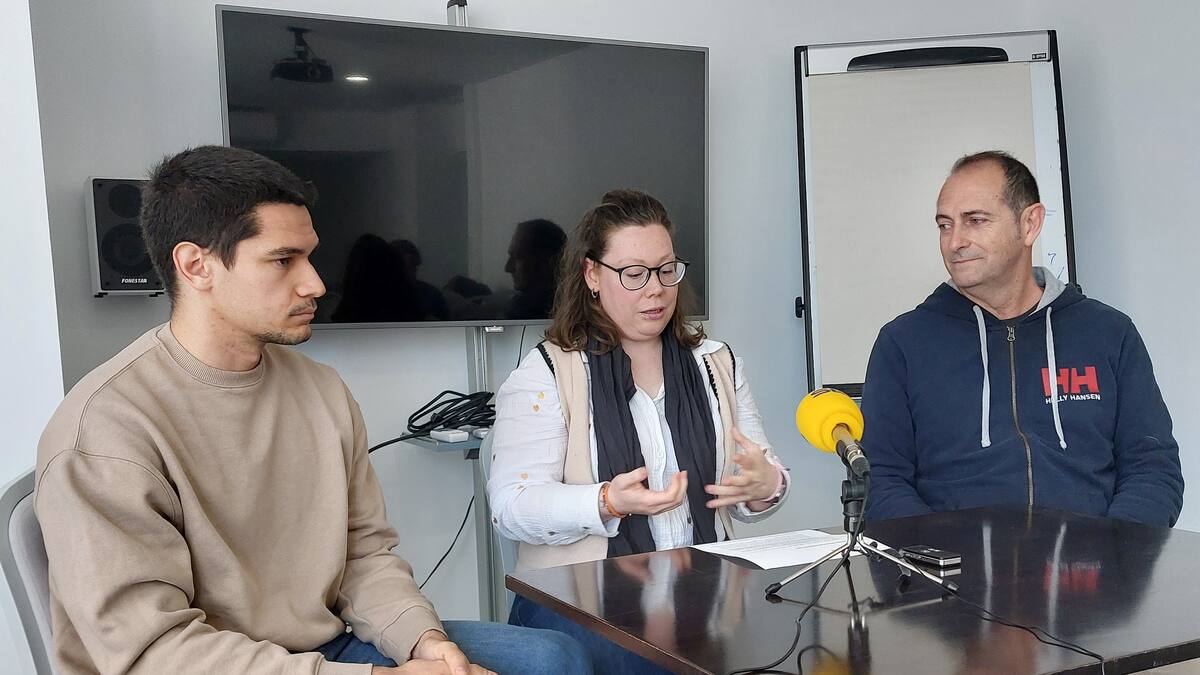 José Nolasco en la previa del partido del Bada Huesca ante Cuenca