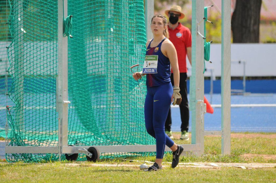 Gema Martí durante la Liga Iberdrola