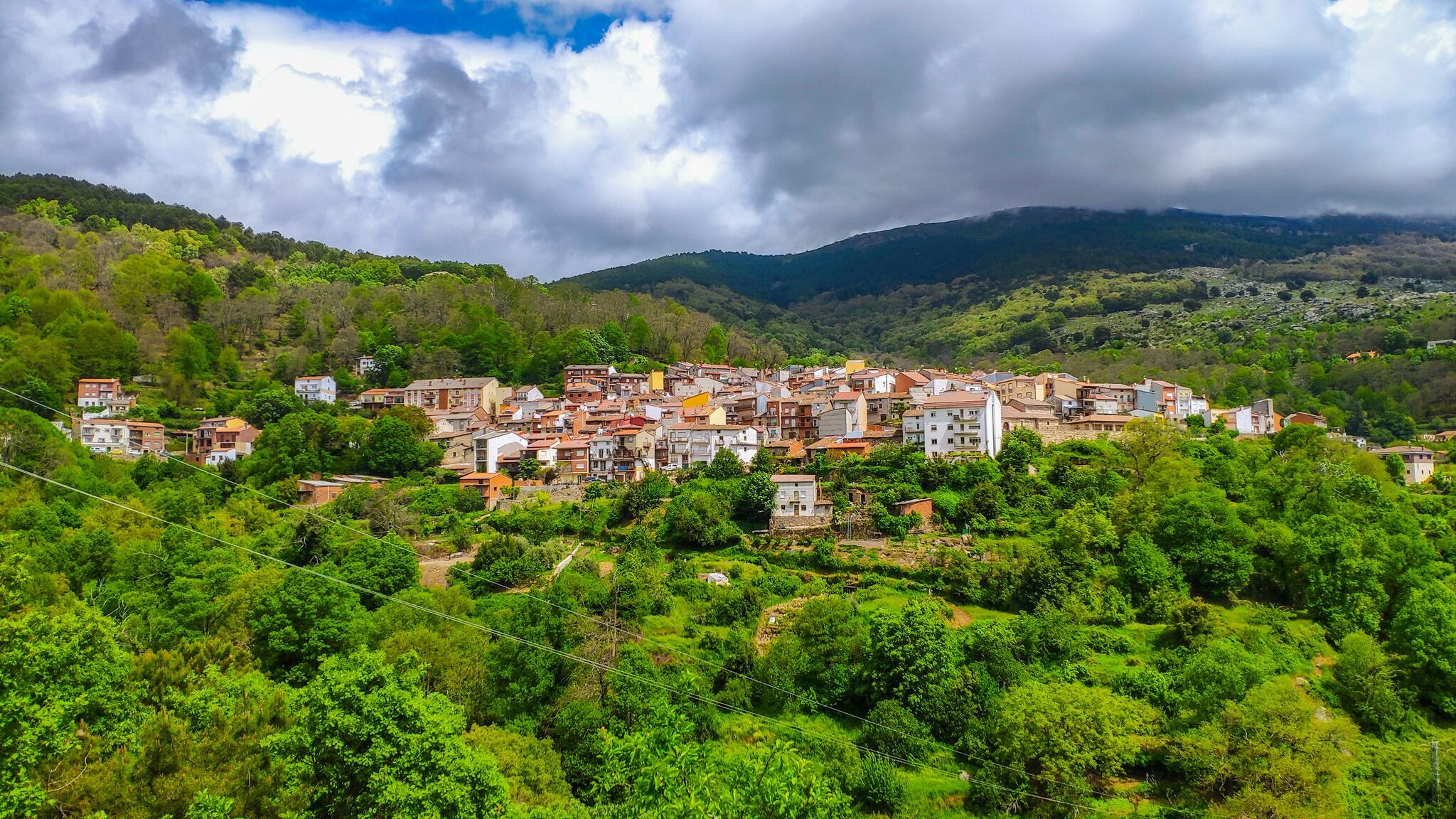 Vista panorámica de Casillas (Ávila)