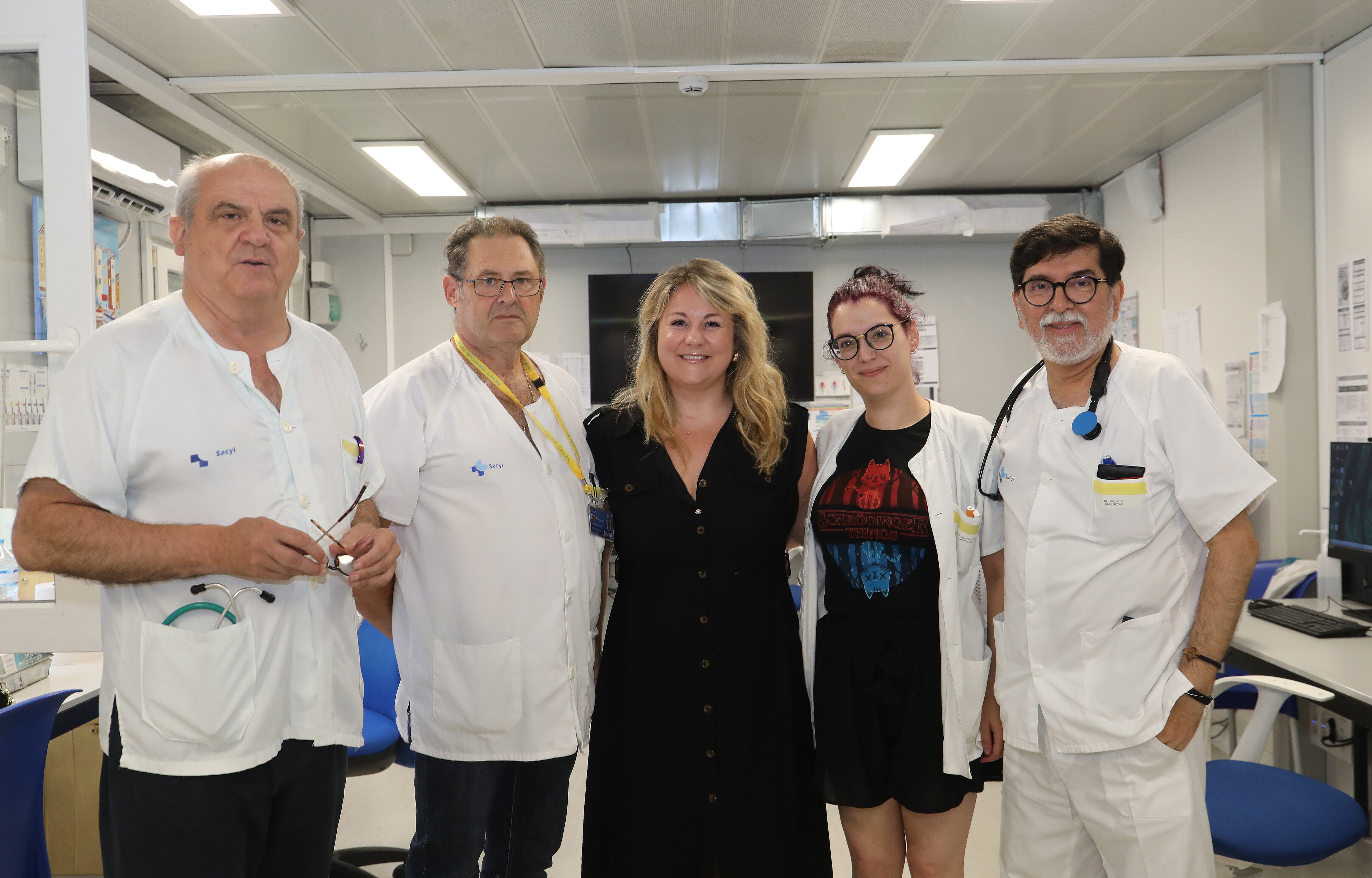 Dra.Teodora Teodosieva Todorova, Médico Residente que ha realizado el MIR en Primaria en Palencia y ha elegido Urgencias del Hospital Río Carrión para su primer contrato, al igual que el Dr. Daniel Robles de la Osa, que ha sacado la mejor nota de Castilla y León en la especialidad de Digestivo, ha realizado también el MIR en Palencia