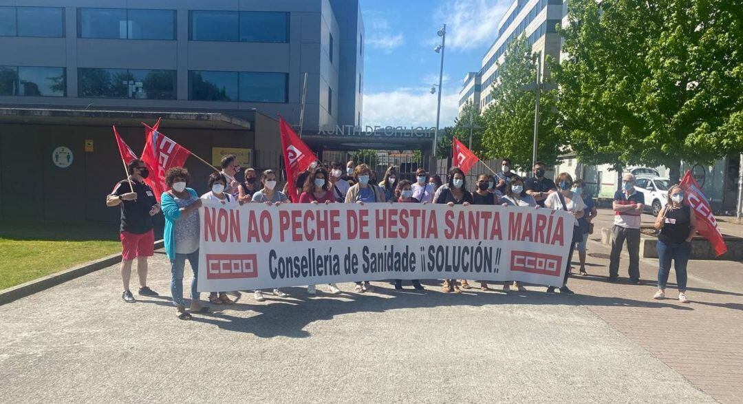 La Xunta cerró el sanatorio de Santa María sin tener donde realojar a todos los pacientes