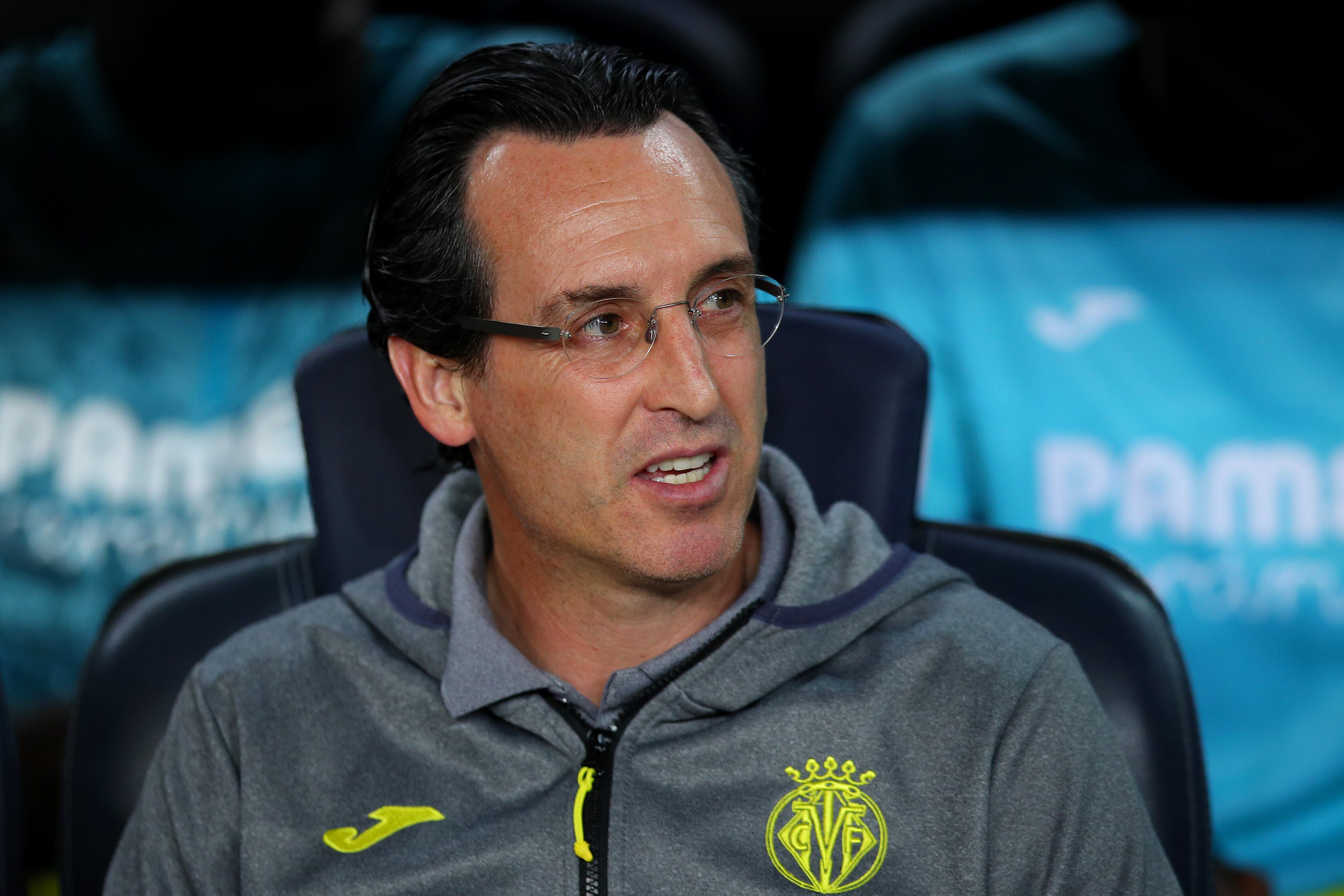 Unai Emery, técnico del Villarreal