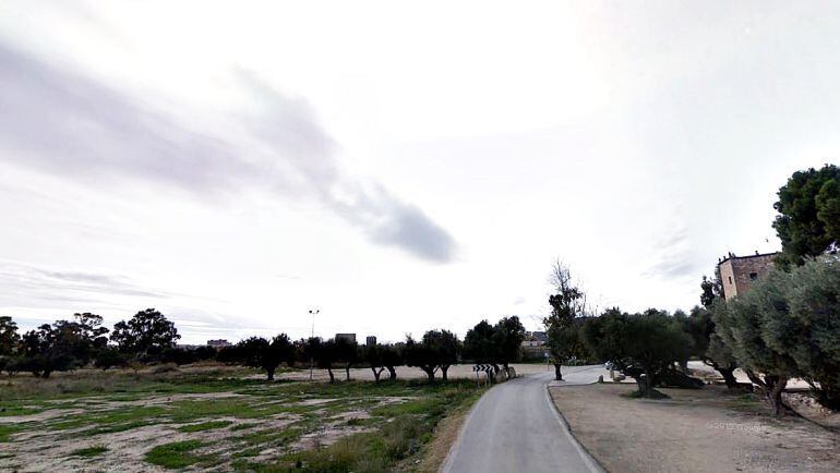 Zona de las Torres de la Huerta en la Condomina