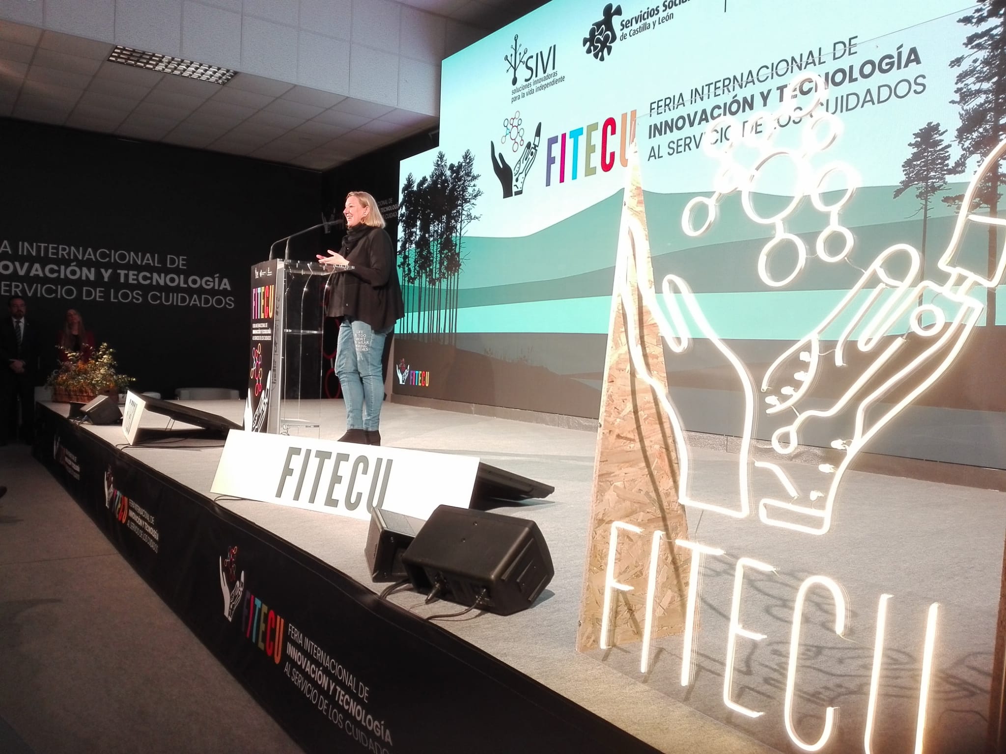 Isabel Blanco clausura el acto