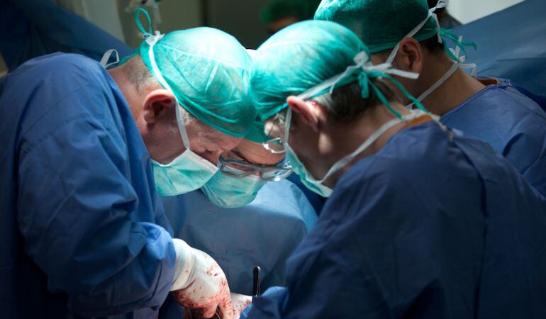 Quiròfan hospitalari.