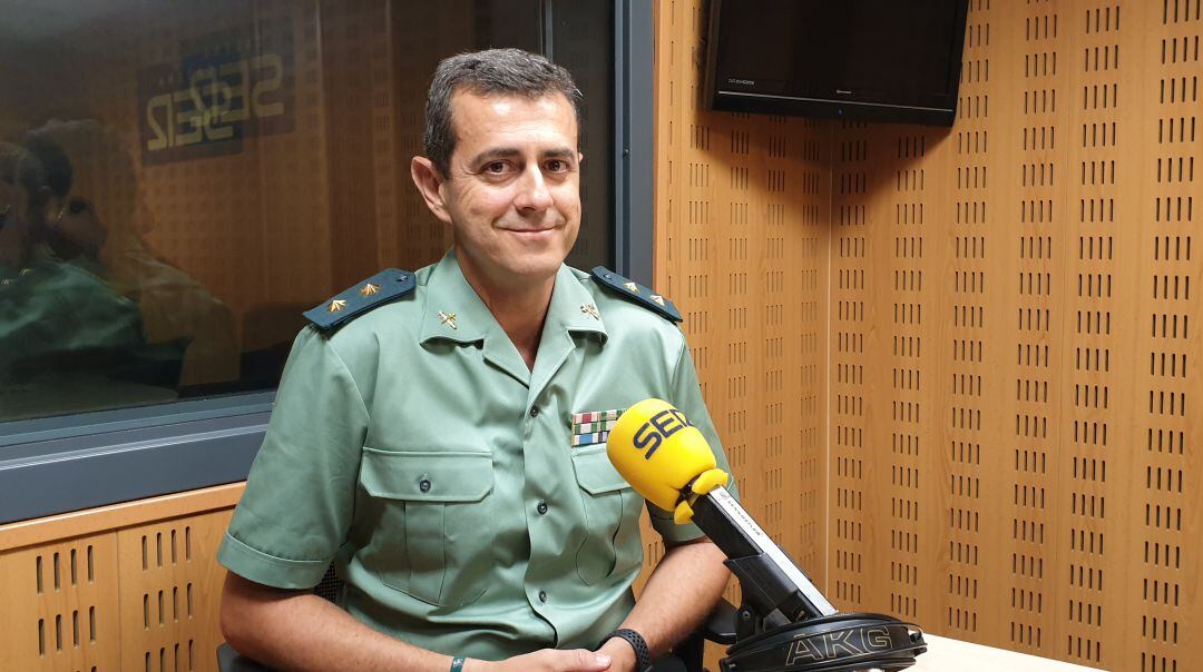 Teniente Coronel de la Comandancia de la Guardia Civil en Palencia, Rafael Campos