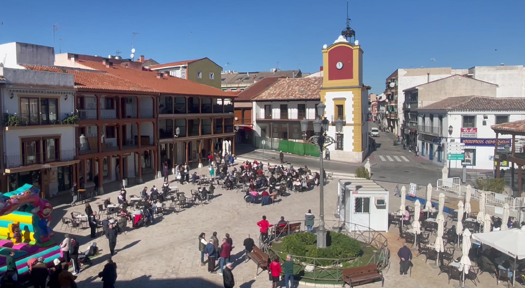 La plaza de la Constitución de Ciempozuelos