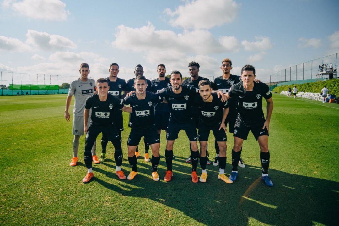 El primer once del Elche en la pretemporada