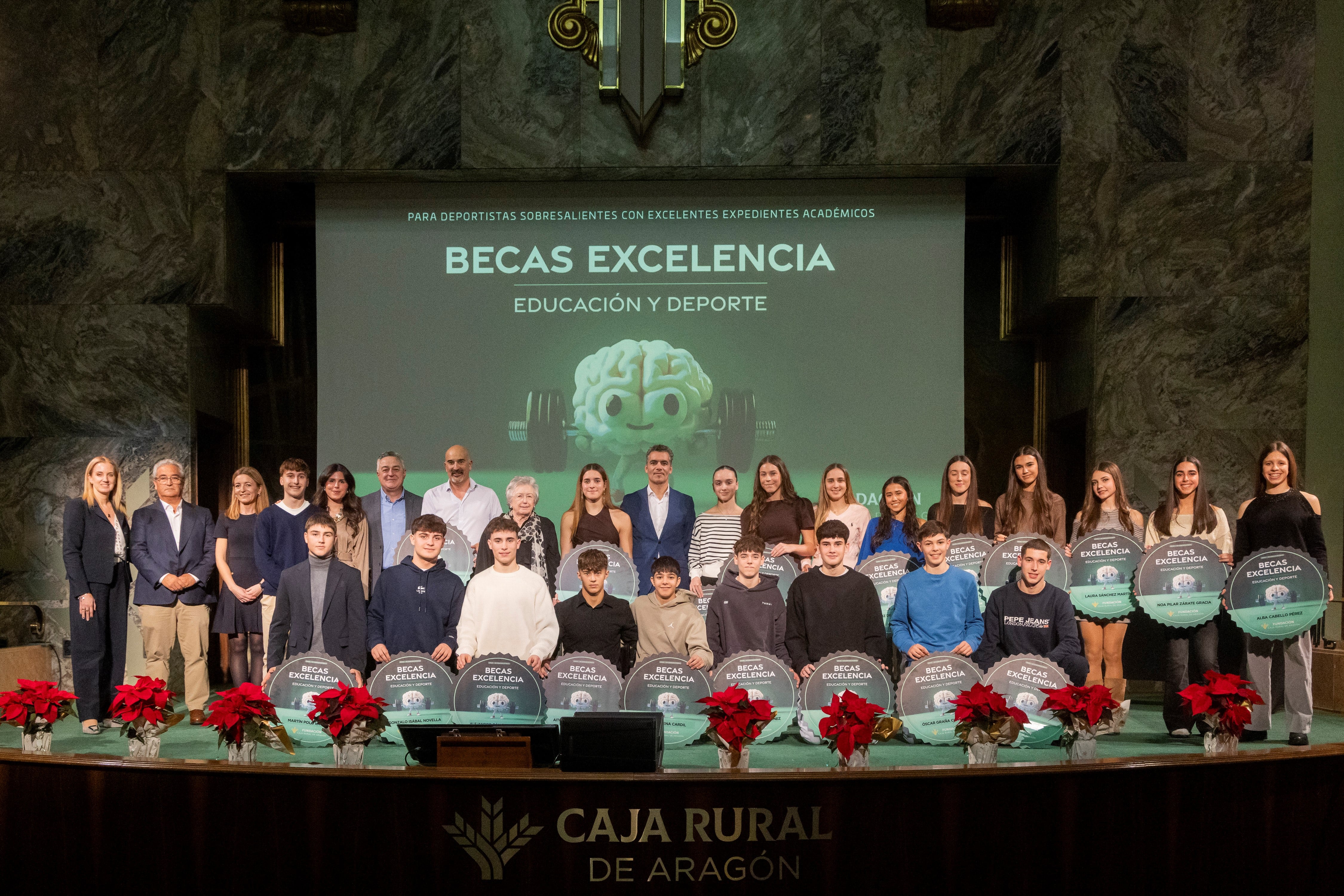 Entrega de las ayudas de la Fundación Caja Rural a los deportistas aragoneses