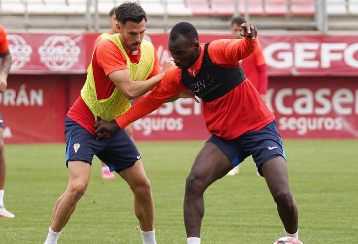 Un entreno del Algeciras