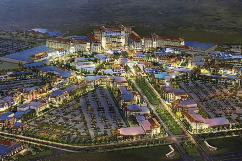 Maqueta del Complejo de Torres de la Alameda