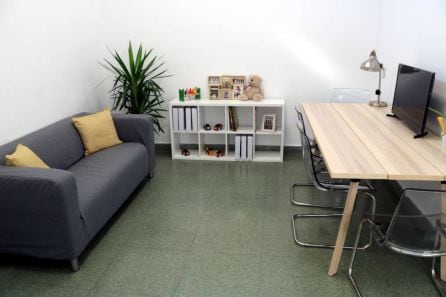 Sala de la unidad integrada de atención a la infancia y a la adolescencia víctimas de abusos sexuales de Tarragona