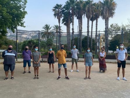 Foto de grupo de la nueva ejecutiva local.