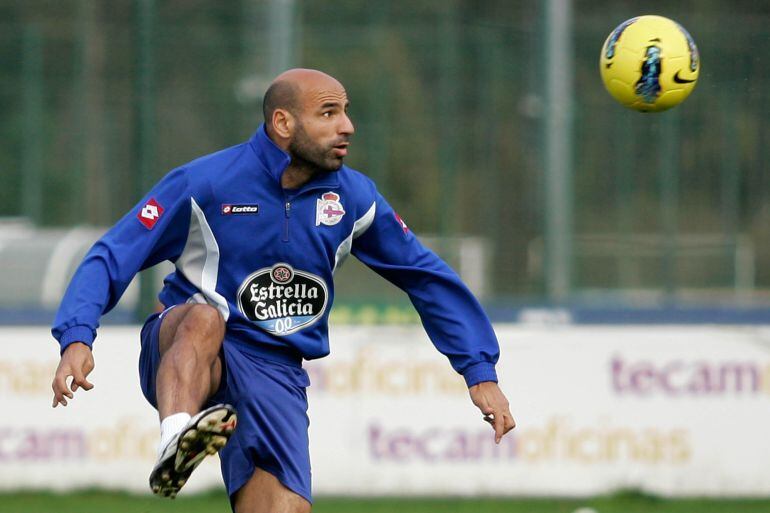 Manuel Pablo se ejercitó al margen de sus compañeros