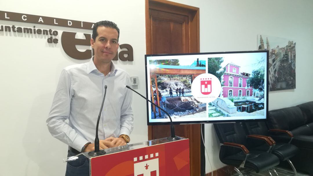 Rubén Alfaro, alcalde de Elda 