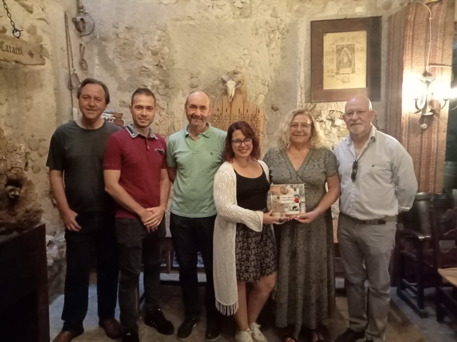 Presentación del libro a los medios