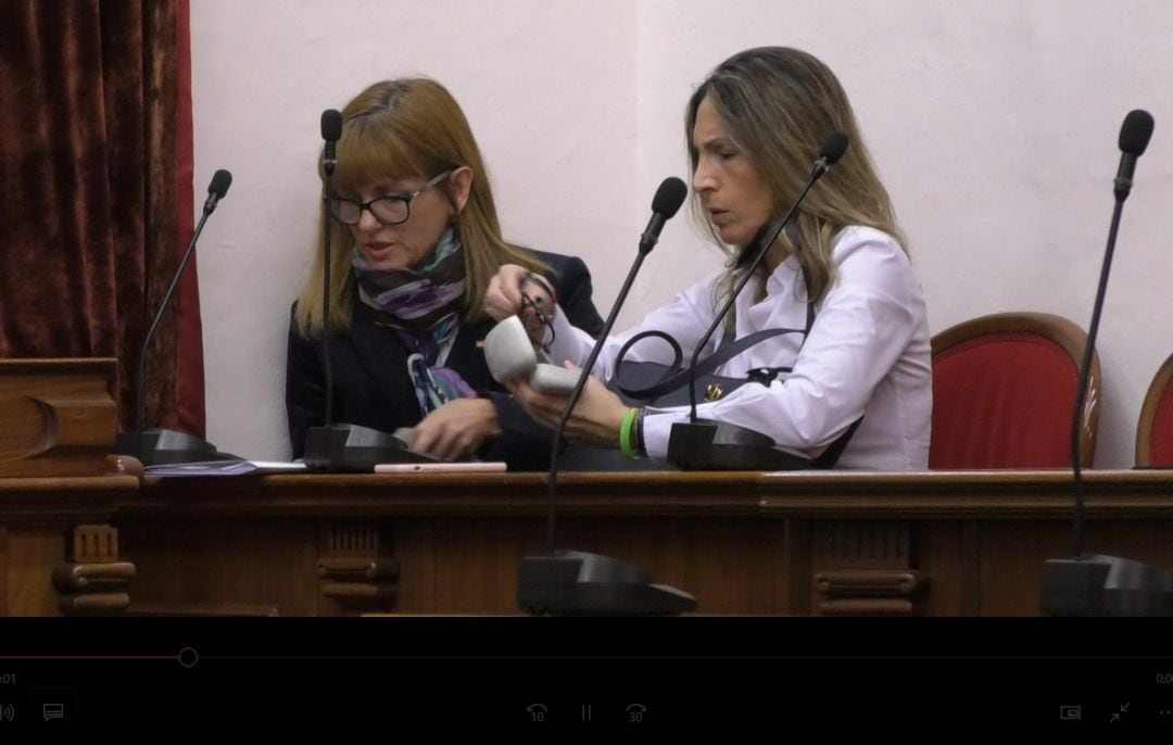 Aurora Rodil y Amparo Cerdá